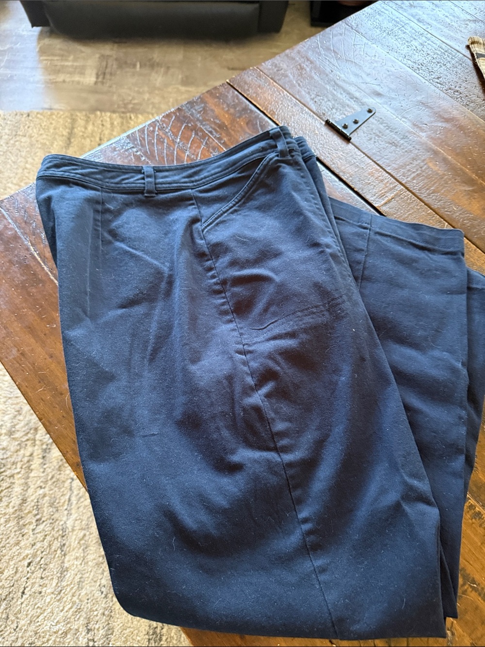 Women’s Navy Casual Pants - Comfortable Everyday Wear